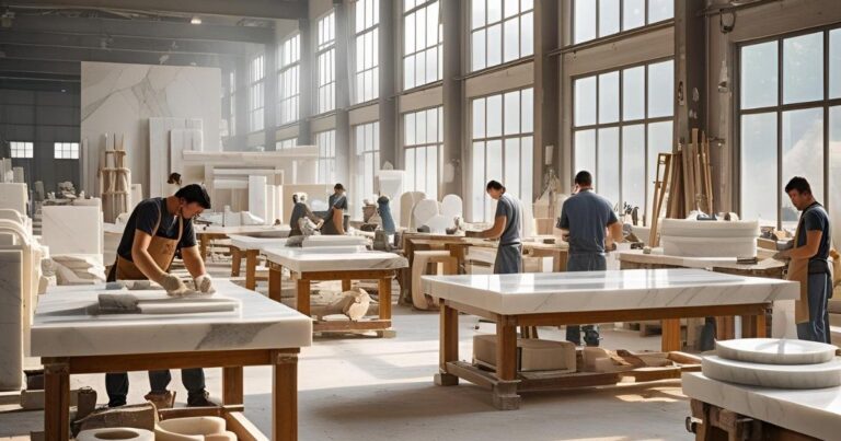 How Our Handcrafted Marble Products Are Made – Step By Step