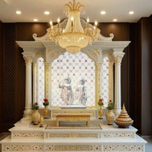 MARBLE POOJA ROOM / MANDIR